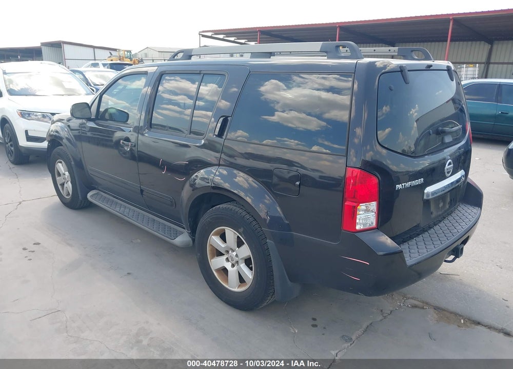 2012 NISSAN PATHFINDER SV VIN: 5N1AR1NN4CC633104