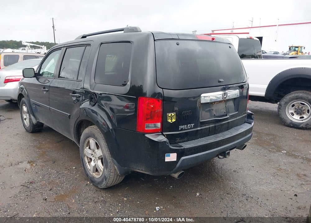 2009 HONDA PILOT EX VIN: 5FNYF48419B028145