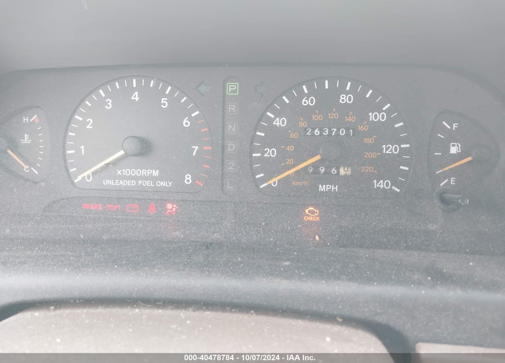 1997 TOYOTA AVALON XL VIN: 4T1BF12B9VU178111