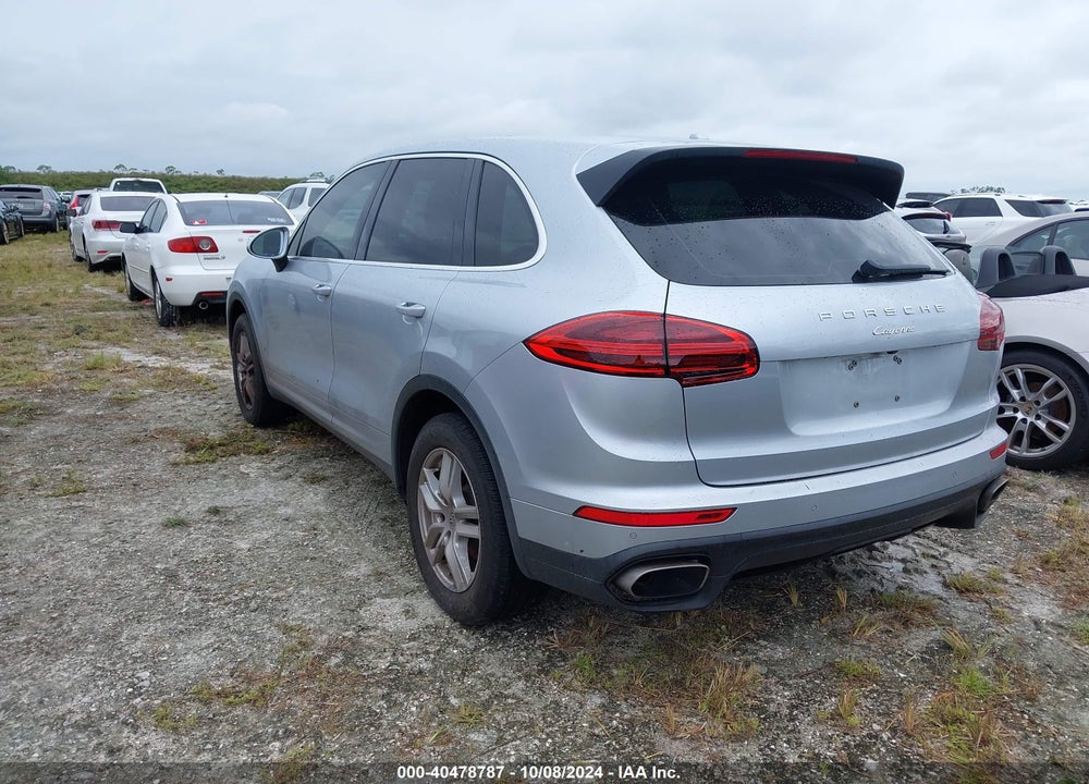 2016 PORSCHE CAYENNE VIN: WP1AA2A26GLA10293