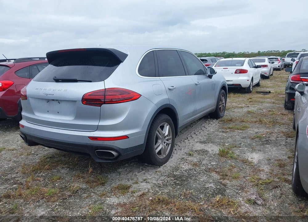 2016 PORSCHE CAYENNE VIN: WP1AA2A26GLA10293