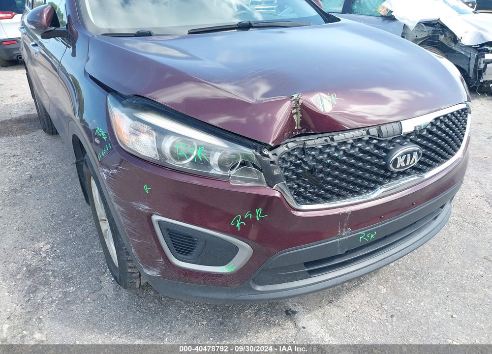 2016 KIA SORENTO 2.4L LX VIN: 5XYPG4A30GG127653