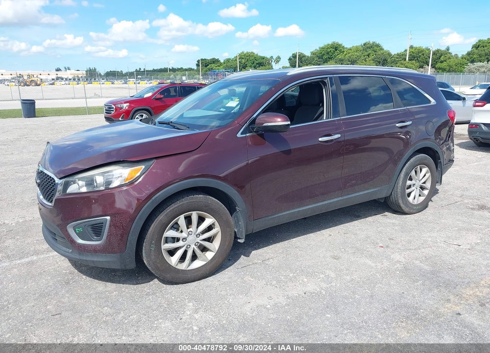2016 KIA SORENTO 2.4L LX VIN: 5XYPG4A30GG127653