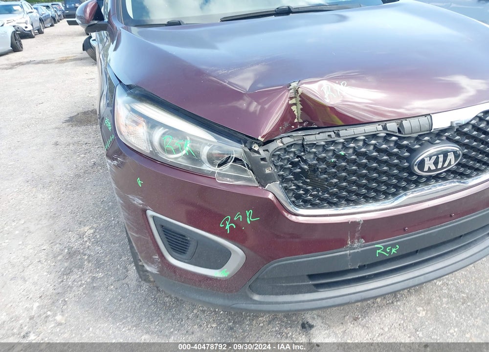 2016 KIA SORENTO 2.4L LX VIN: 5XYPG4A30GG127653