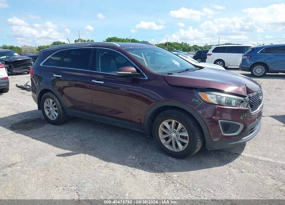 2016 KIA SORENTO 2.4L LX VIN: 5XYPG4A30GG127653