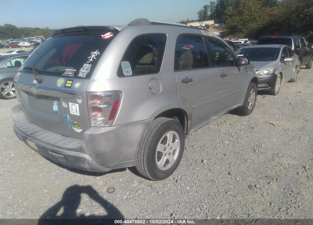 2005 CHEVROLET EQUINOX LS VIN: 2CNDL13F056165698