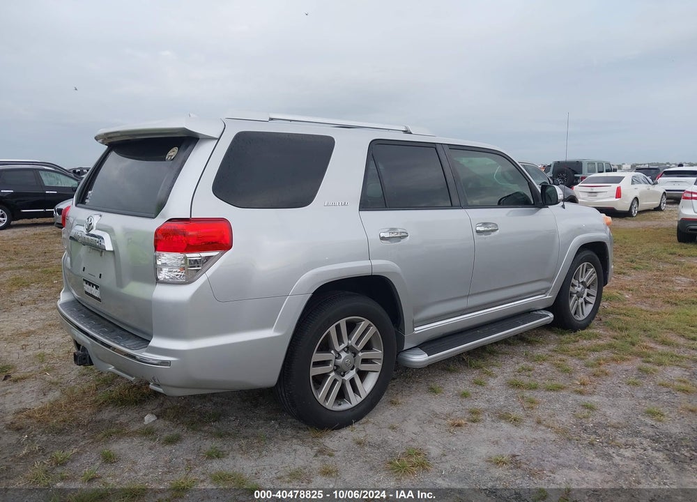 2013 TOYOTA 4RUNNER LIMITED VIN: JTEZU5JR5D5059958