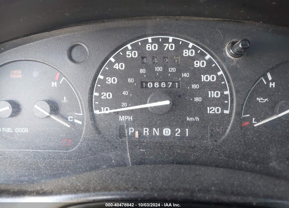 2000 FORD RANGER XL/XLT VIN: 1FTYR10V3YPA56608