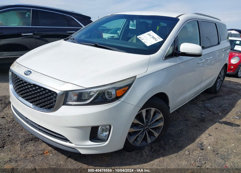2015 KIA SEDONA SX VIN: KNDMC5C19F6046569