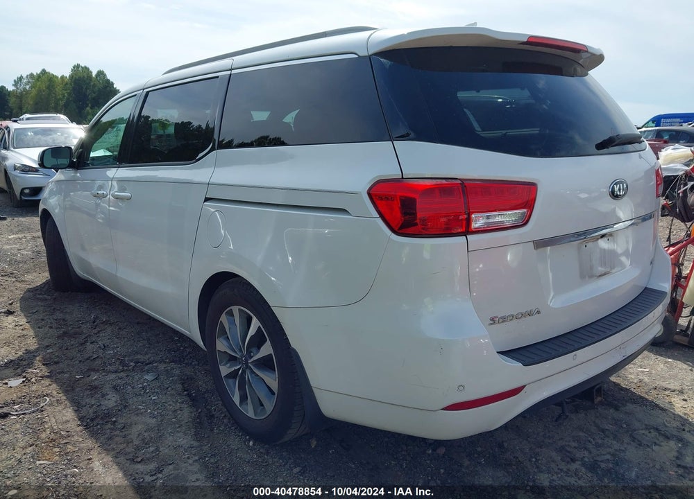 2015 KIA SEDONA SX VIN: KNDMC5C19F6046569