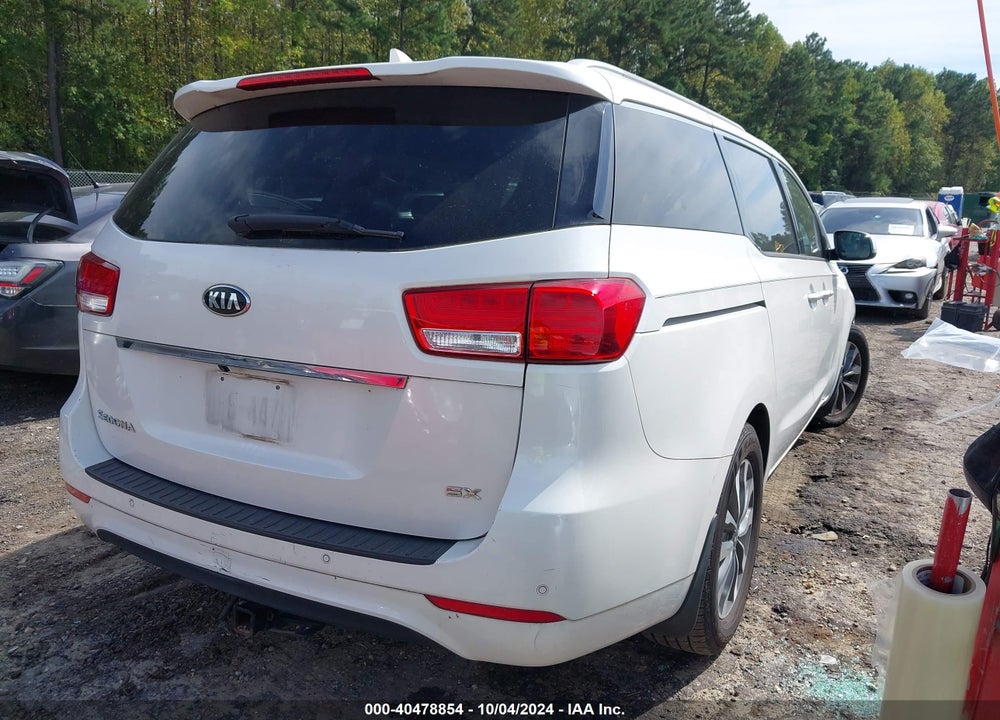 2015 KIA SEDONA SX VIN: KNDMC5C19F6046569