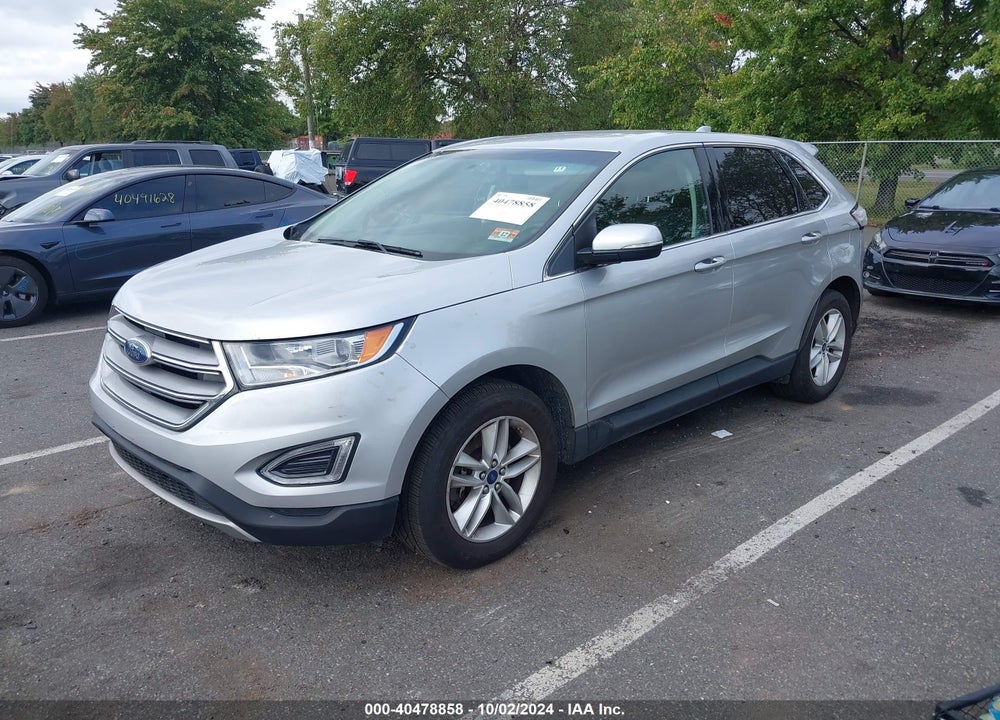 2017 FORD EDGE SEL VIN: 2FMPK4J99HBC22488