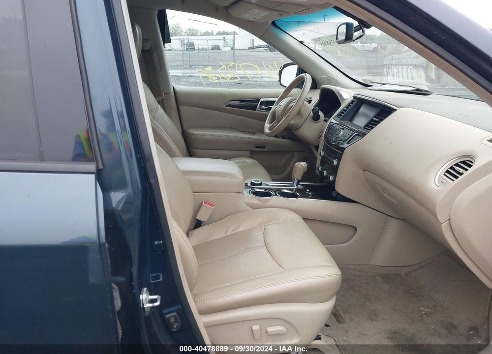 2013 NISSAN PATHFINDER PLATINUM VIN: 5N1AR2MM8DC654215