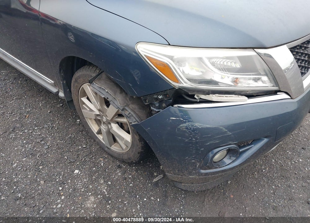 2013 NISSAN PATHFINDER PLATINUM VIN: 5N1AR2MM8DC654215