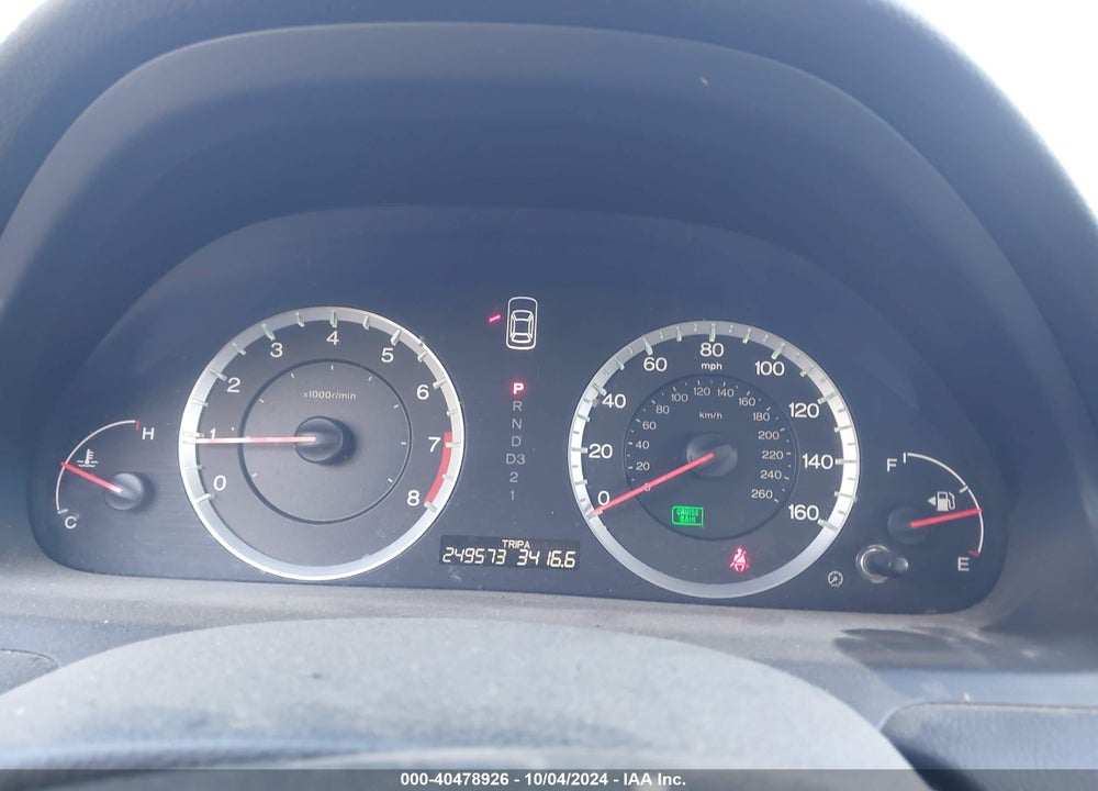2009 HONDA ACCORD 2.4 LX VIN: 1HGCP26359A200421