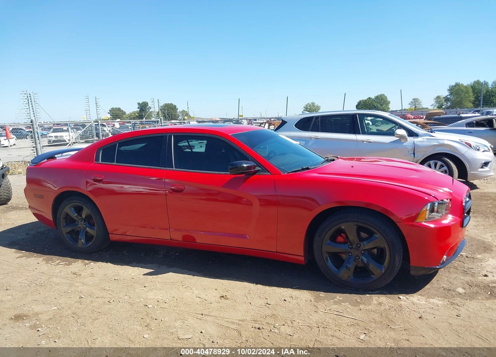 2012 DODGE CHARGER SXT VIN: 2C3CDXHG6CH301047