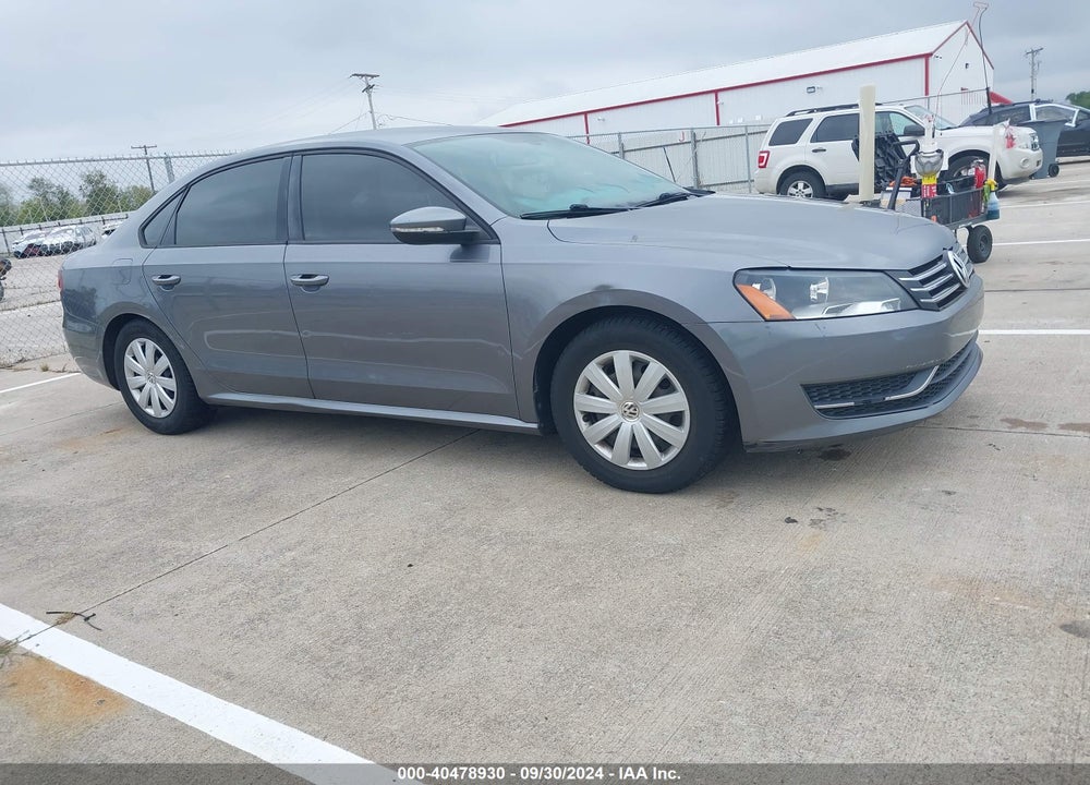 2012 VOLKSWAGEN PASSAT 2.5L S VIN: 1VWAP7A35CC057604