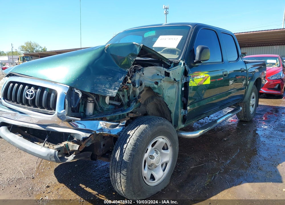 2002 TOYOTA TACOMA BASE V6 VIN: 5TEHN72N02Z078738