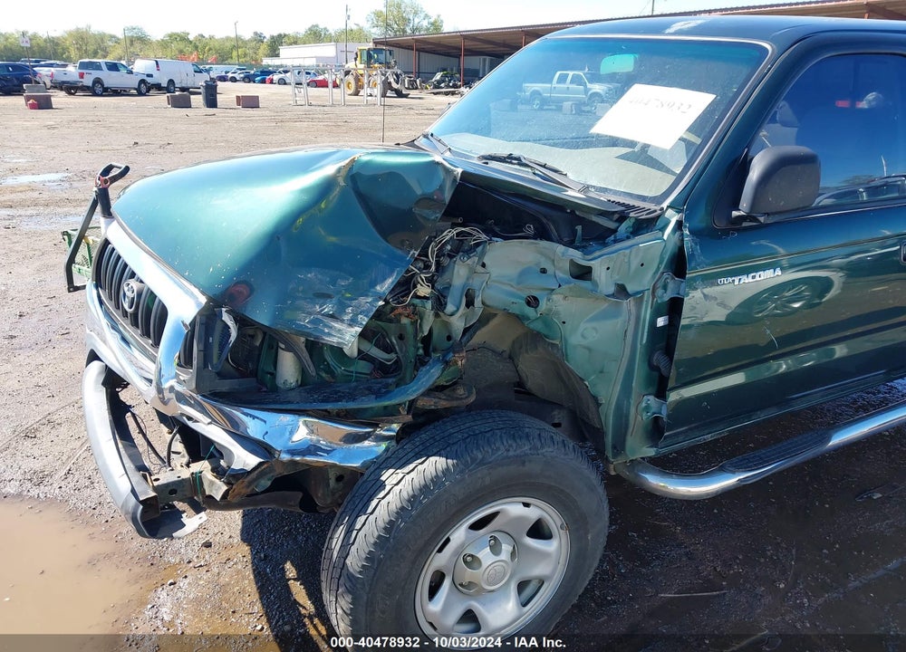 2002 TOYOTA TACOMA BASE V6 VIN: 5TEHN72N02Z078738