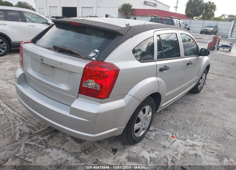 2007 DODGE CALIBER VIN: 1B3HB28B17D127987