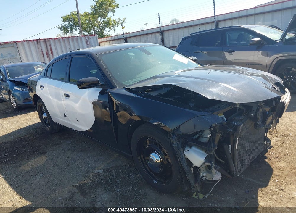 2019 DODGE CHARGER POLICE AWD VIN: 2C3CDXKT2KH732957