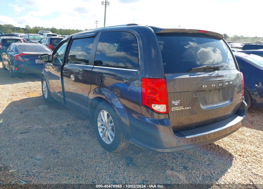 2018 DODGE GRAND CARAVAN SXT VIN: 2C4RDGCG8JR300938