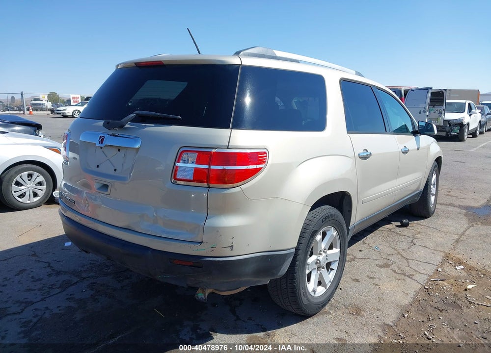 2010 SATURN OUTLOOK XE VIN: 5GZLRTED4AJ190167