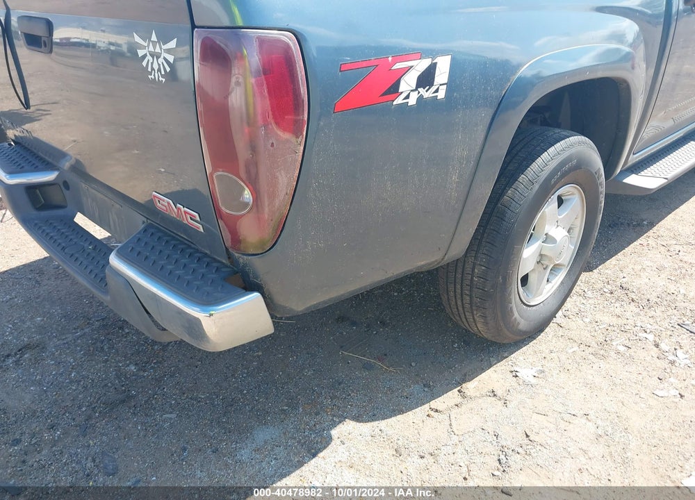 2006 GMC CANYON SLE2 VIN: 1GTDT136468175070