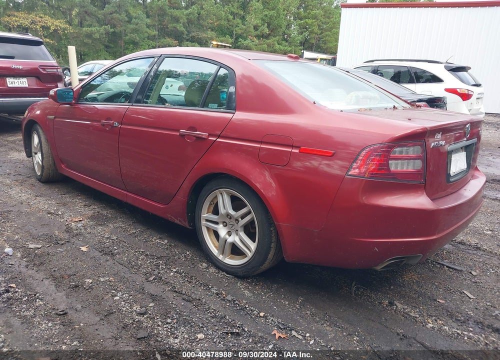 2007 ACURA TL 3.2 VIN: 19UUA66277A032282