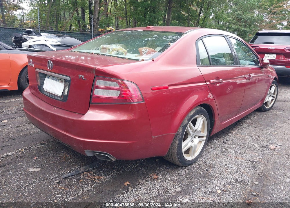 2007 ACURA TL 3.2 VIN: 19UUA66277A032282
