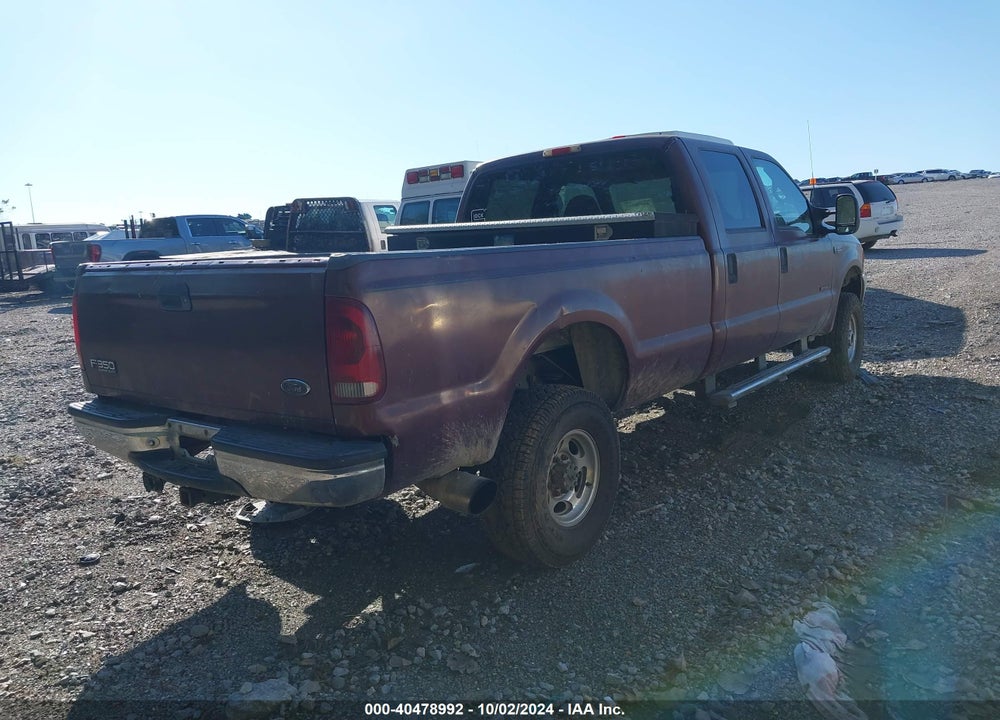 2000 FORD F-350 LARIAT/XL/XLT VIN: 1FTSW31F7YEB03782