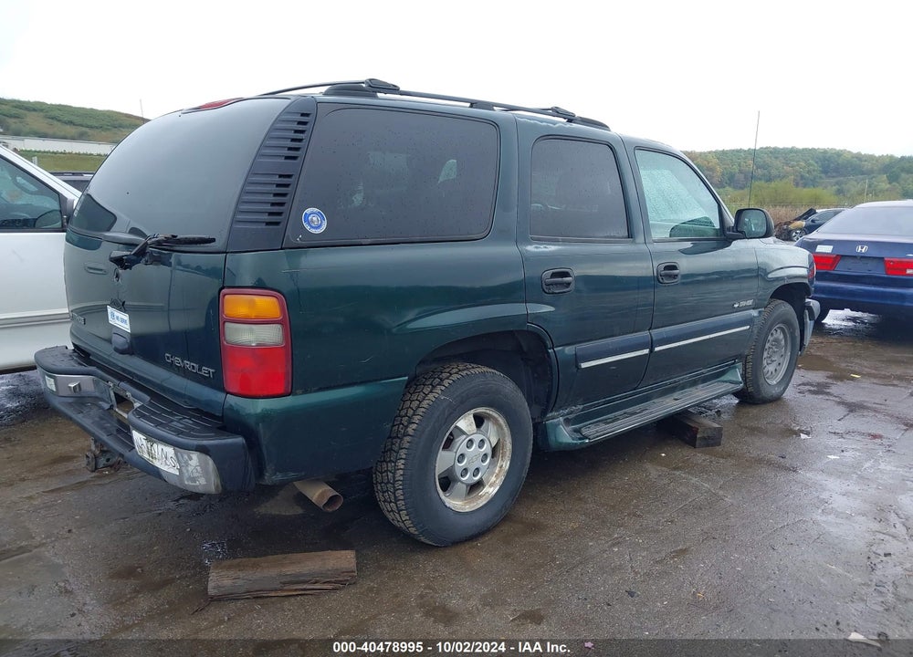 2001 CHEVROLET TAHOE LS VIN: 1GNEK13T71J152548