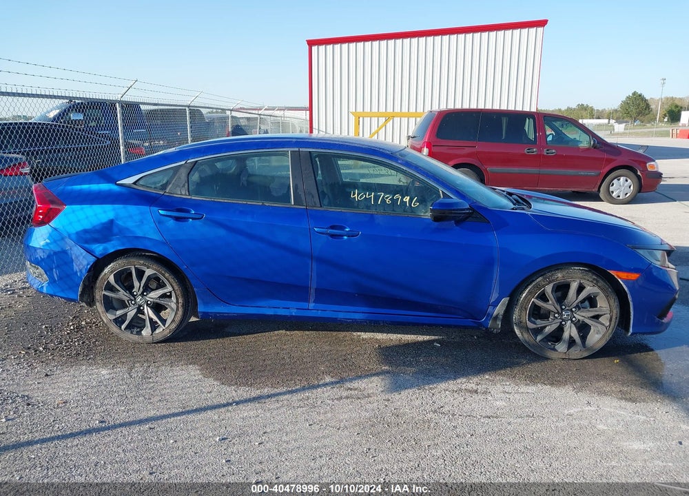 2019 HONDA CIVIC SPORT VIN: 19XFC2F88KE027256