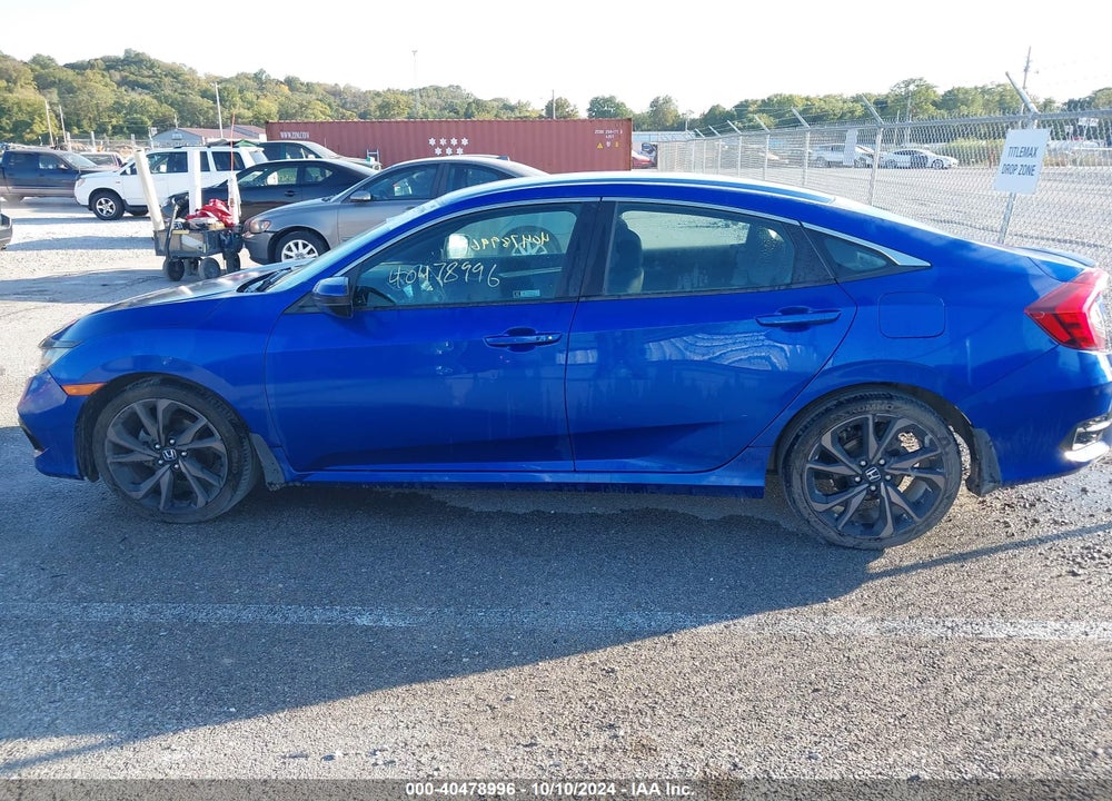 2019 HONDA CIVIC SPORT VIN: 19XFC2F88KE027256