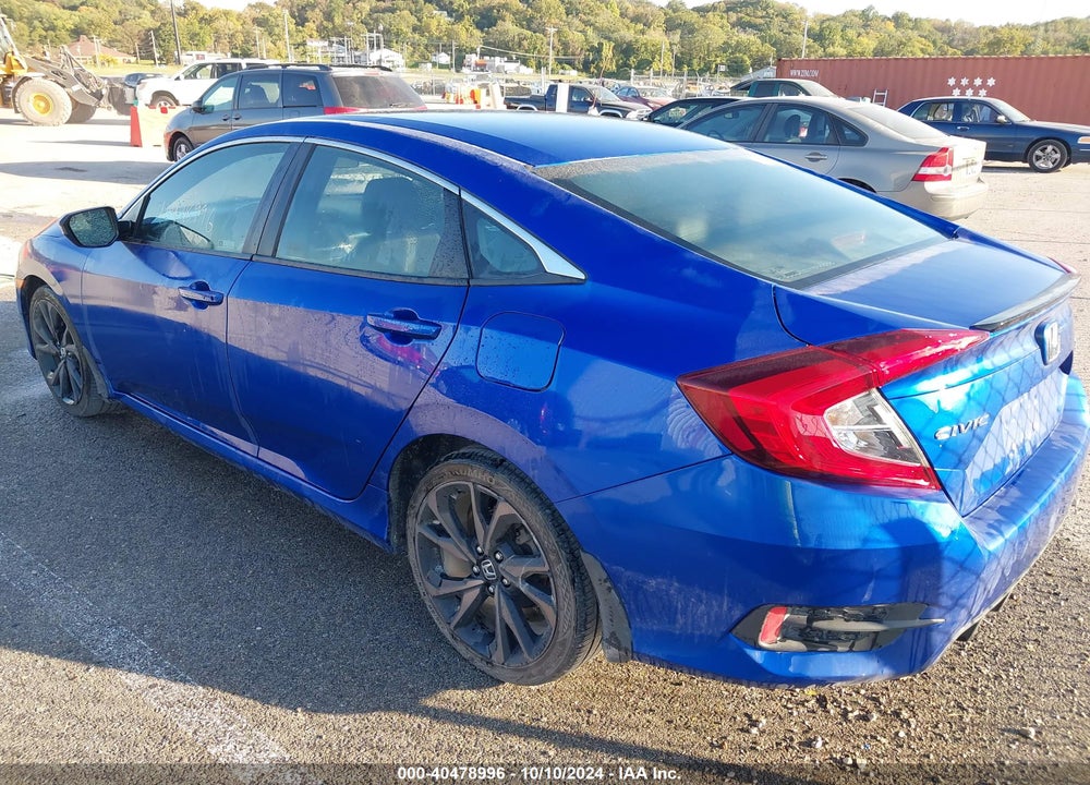 2019 HONDA CIVIC SPORT VIN: 19XFC2F88KE027256
