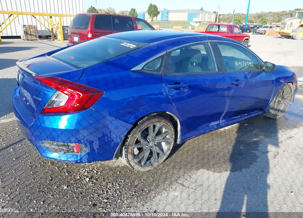 2019 HONDA CIVIC SPORT VIN: 19XFC2F88KE027256