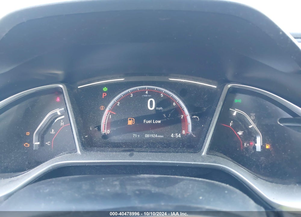 2019 HONDA CIVIC SPORT VIN: 19XFC2F88KE027256
