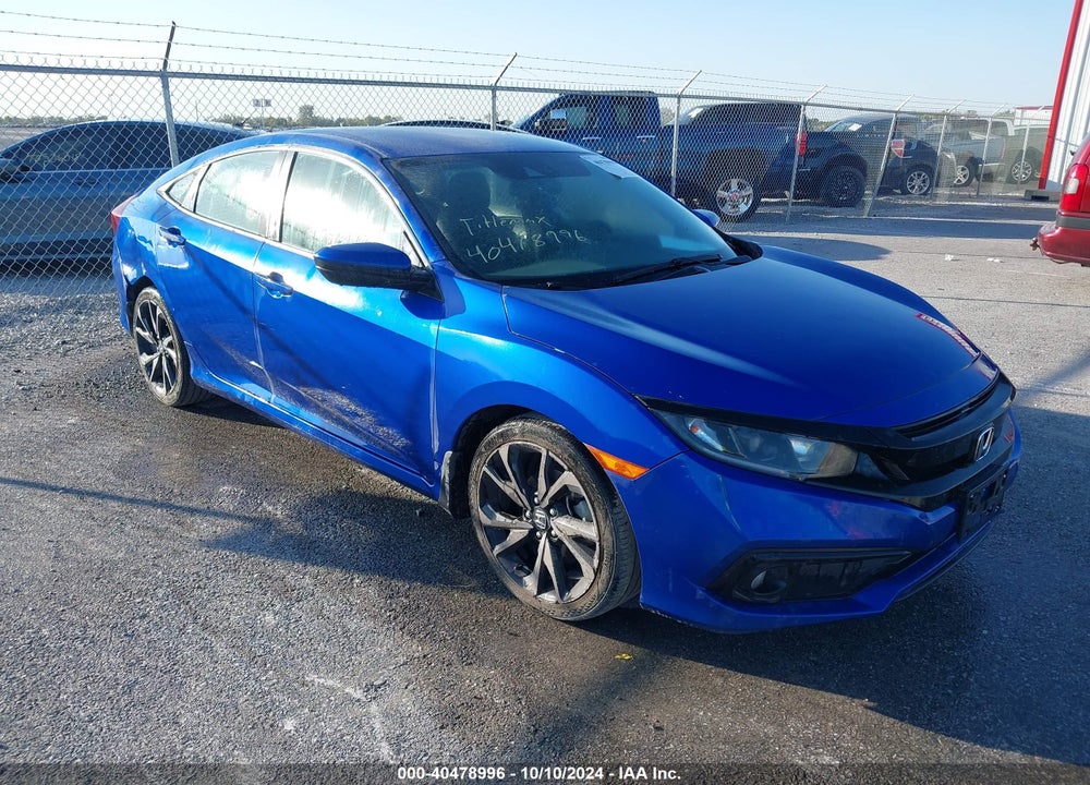 2019 HONDA CIVIC SPORT VIN: 19XFC2F88KE027256
