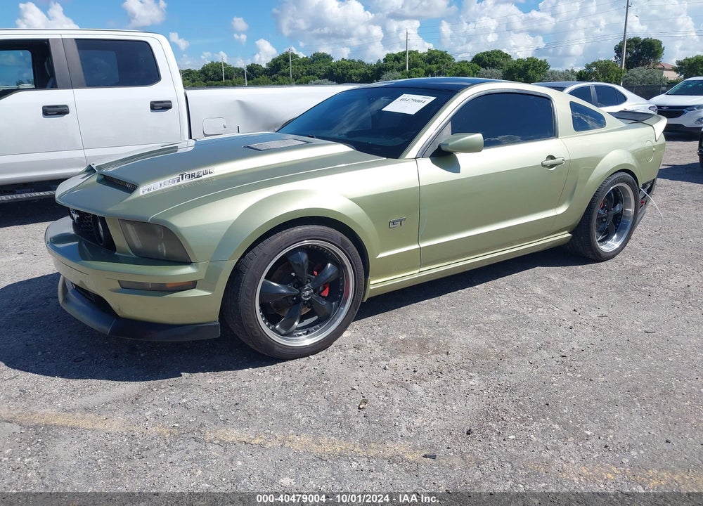 2006 FORD MUSTANG GT VIN: 1ZVFT82H165250908