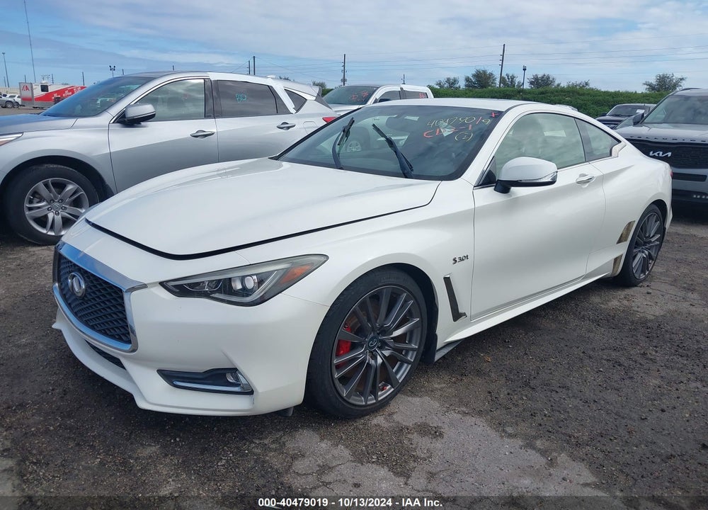 2017 INFINITI Q60 3.0T RED SPORT 400 VIN: JN1FV7EK0HM610163