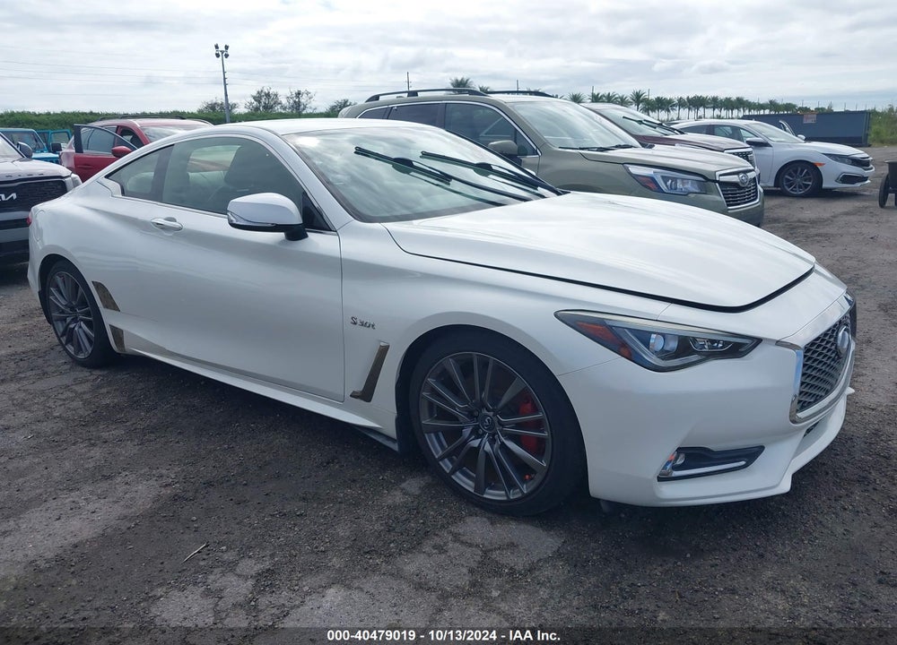 2017 INFINITI Q60 3.0T RED SPORT 400 VIN: JN1FV7EK0HM610163