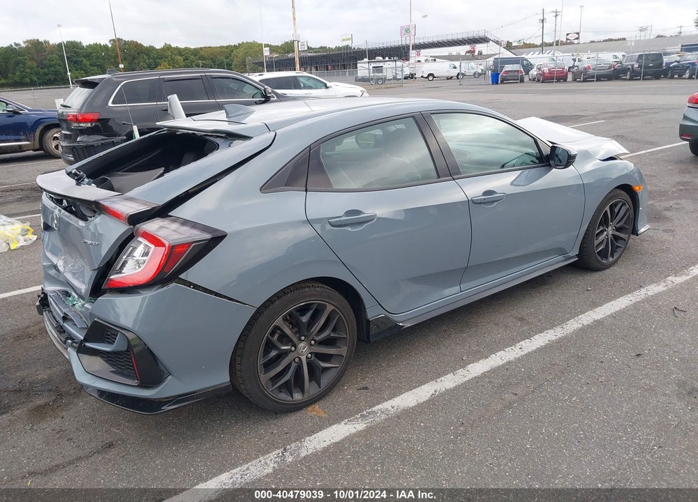 2021 HONDA CIVIC SPORT VIN: SHHFK7H41MU419453