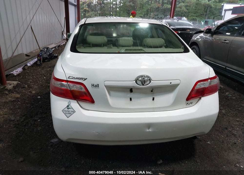 2007 TOYOTA CAMRY LE VIN: JTNBE46K273035704