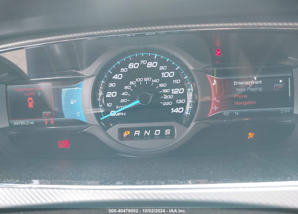 2013 FORD TAURUS SHO VIN: 1FAHP2KT8DG111223