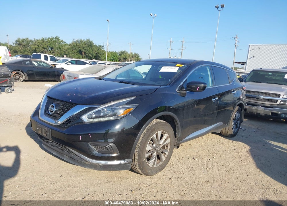 2018 NISSAN MURANO S VIN: 5N1AZ2MH8JN168930