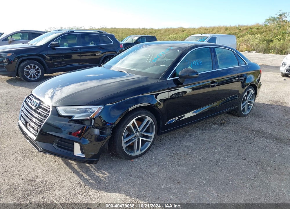 2019 AUDI A3 40 PREMIUM VIN: WAUAUGFF9K1012381