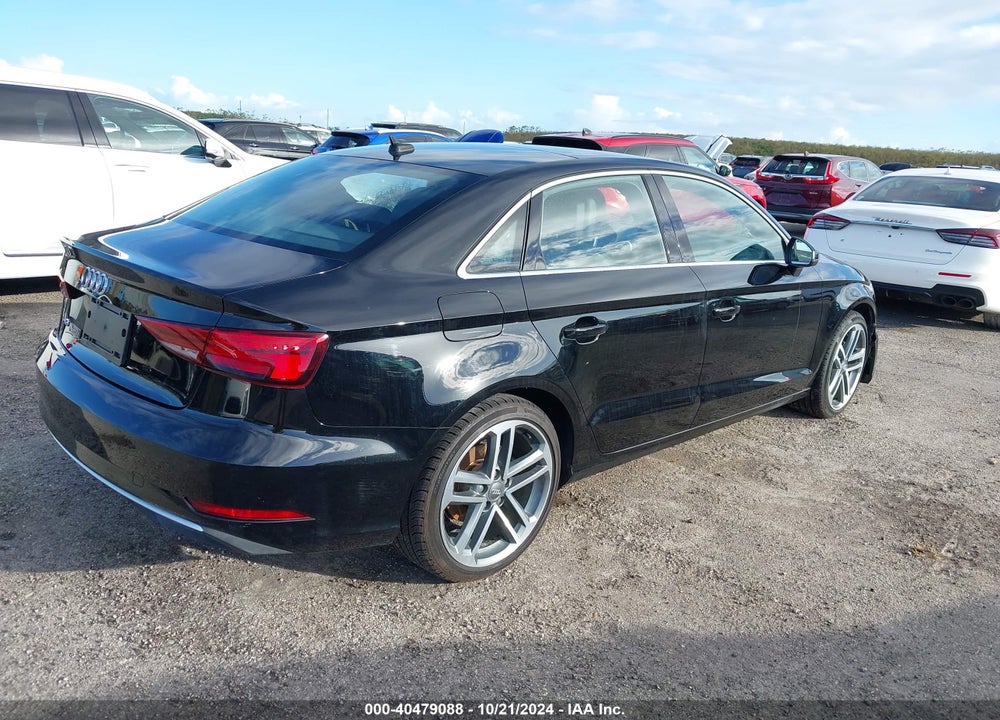 2019 AUDI A3 40 PREMIUM VIN: WAUAUGFF9K1012381