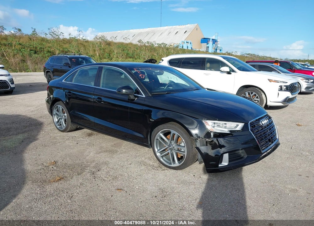 2019 AUDI A3 40 PREMIUM VIN: WAUAUGFF9K1012381