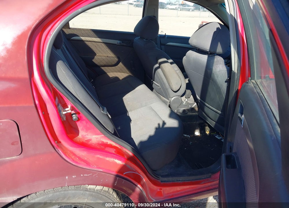 2008 CHEVROLET AVEO LS VIN: KL1TD56658B115730