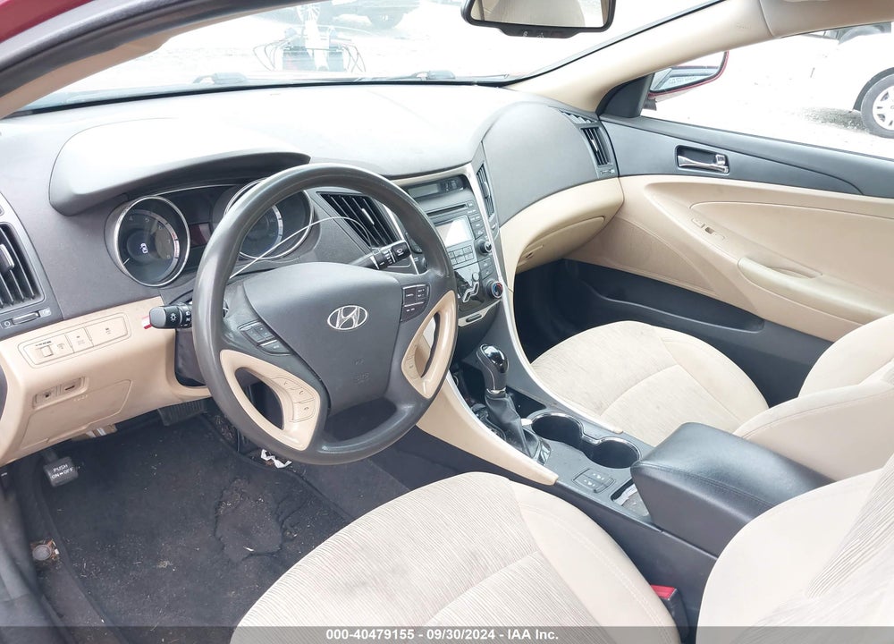 2013 HYUNDAI SONATA VIN: 5NPEB4AC9DH763661